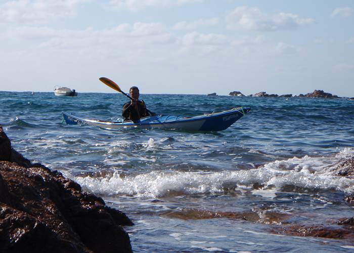 Abbartello kayak paddle Corse