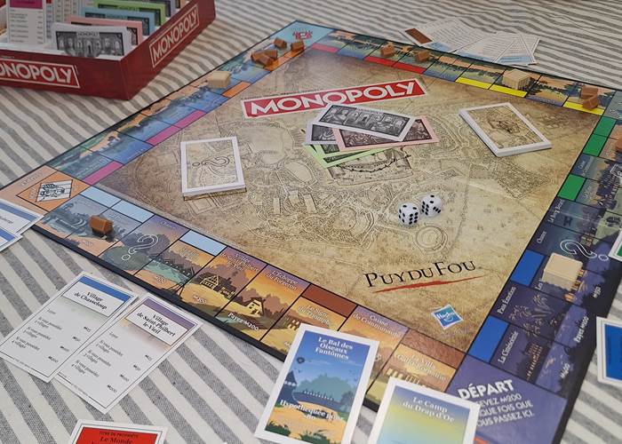 Monopoly le puy du fou gite maison de famille proche du puy du fou 10 pers