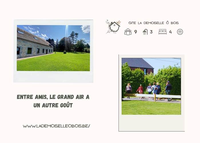 Eté entre amis au cœur de la nature