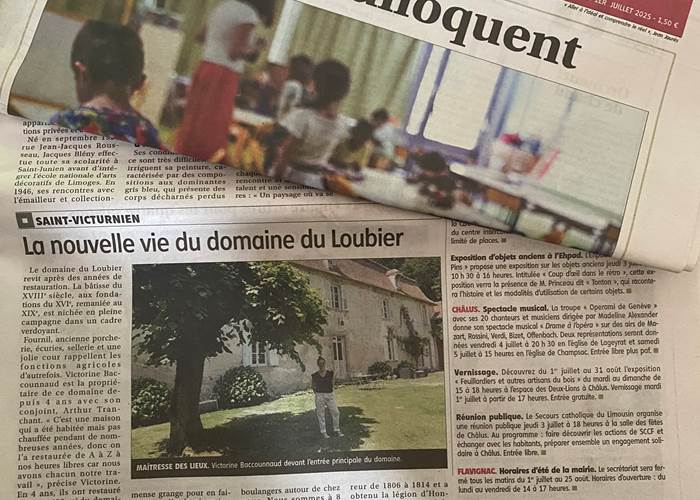 Domaine du Loubier, Populaire du Centre