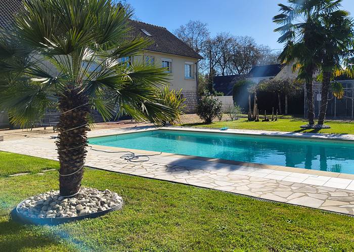 Extérieur du domaine La Girouardière à La Flèche en Sarthe