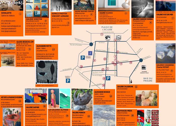 8) Les galeries d'art dinardaises