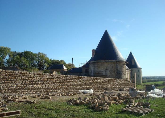 chateau de charbogne octobre 2011