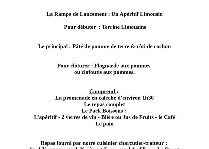 MENU LIMOUSIN