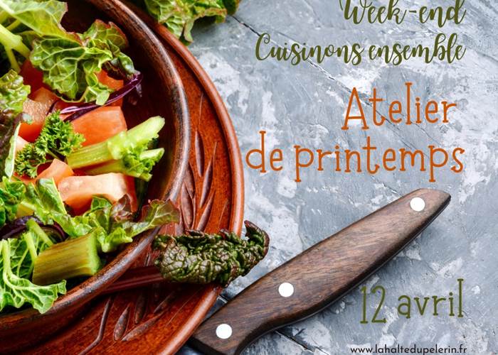 Week-end Cuisinons Ensemble Printemps