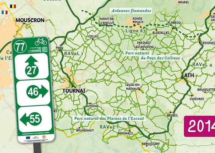 carte explicative de repère