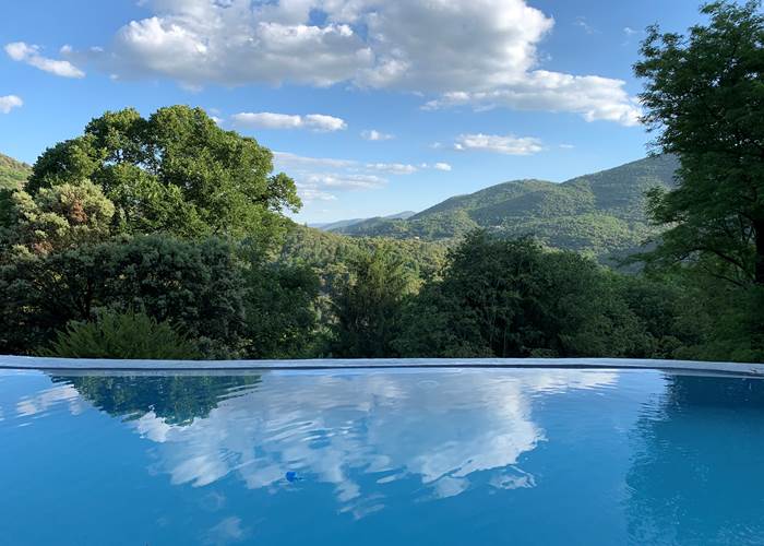 Vue de la piscine