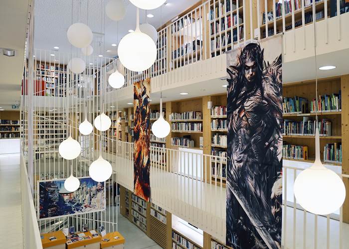 Bruno Wagner, Yayashin, Exposition à la bibliothèque de Gourdon, Graphiste & Illustrateur de Fantasy