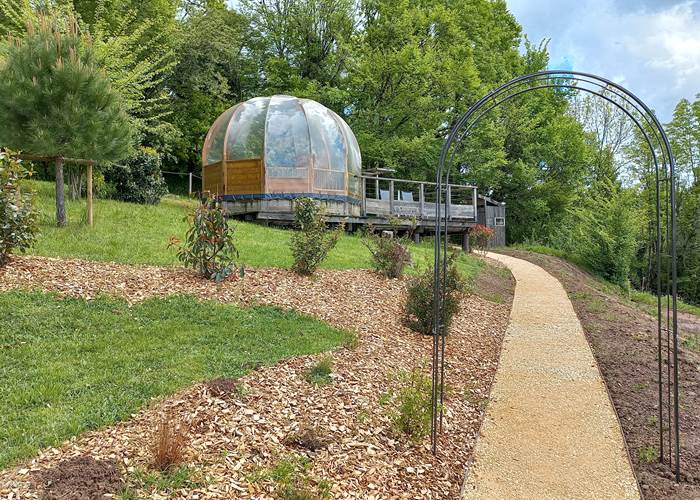 Chemin d'accès à la Domostella