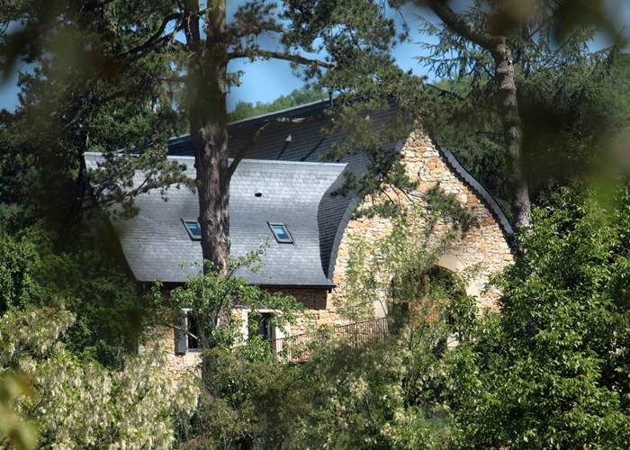 La grange et son architecture atypique