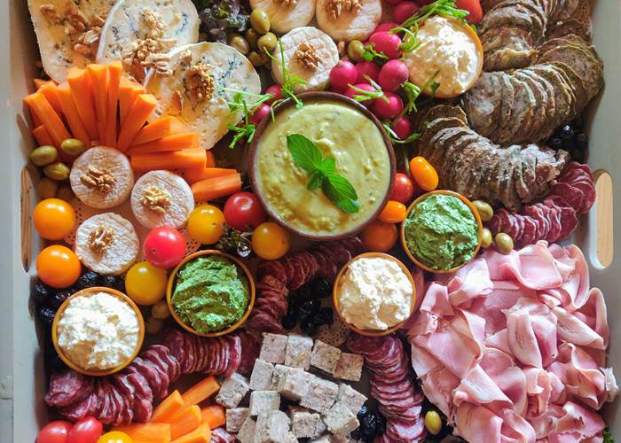 Grande planche du buffet salé (20 personnes)
