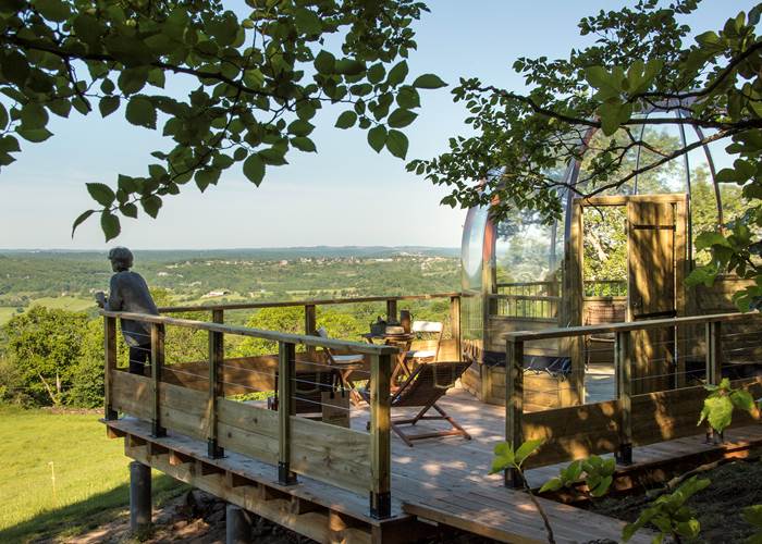 Habitat insolite, vue sur les étoiles