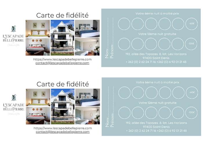 Carte fidélité