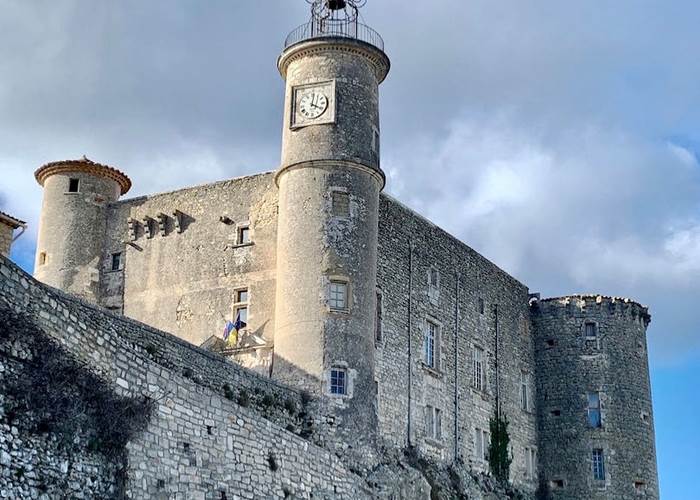 Le chateau de Lussan