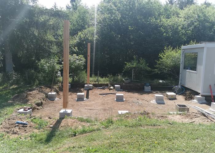 Démarrage du chantier