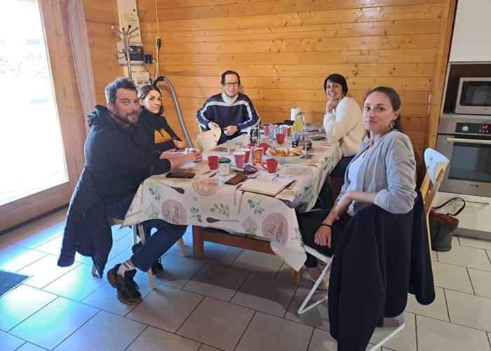 Réunion Cluster Tourisme Boada 900 de la CCI du Cantal aux Gîtes Bon Air