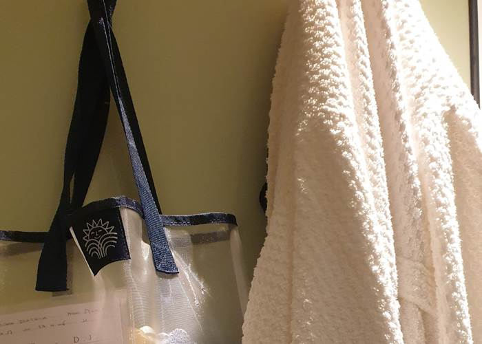 Eugénie les bains, chaine thermale du soleil. Vestiaires.