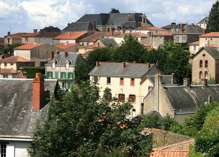 la vue sur la vieille ville de la propriété