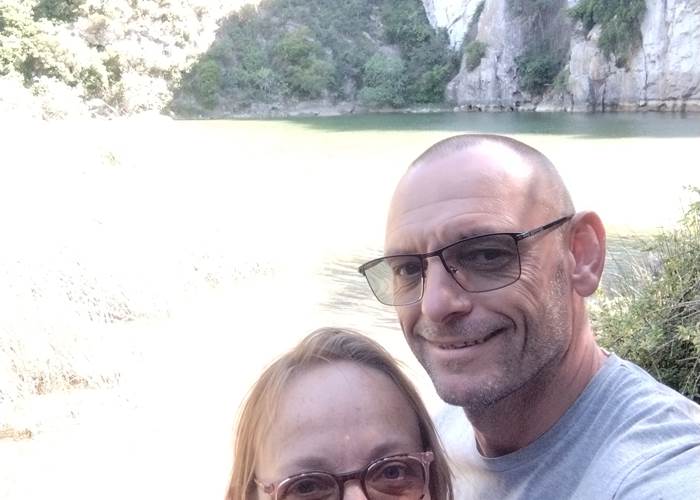 Sophie et Olivier Le Coq du Nord -Mailhac au gouffre de l'oeil doux