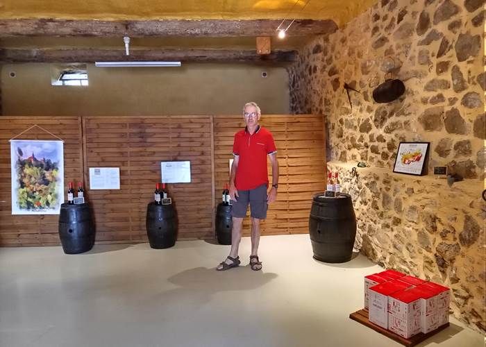 Dégustation au Château Landure