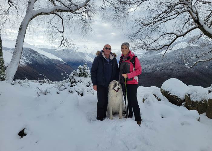 Le plateau du Benou en hiver