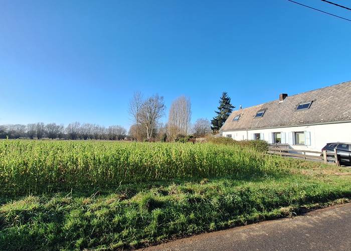 Départ du gîte et de notre maison