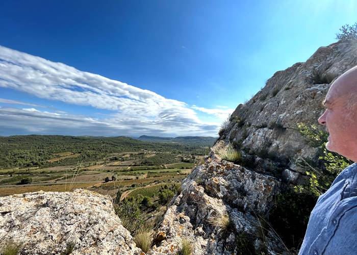 randonnée au départ des Gites Corbieres vers les vestiges de l'ancien château de Montséret