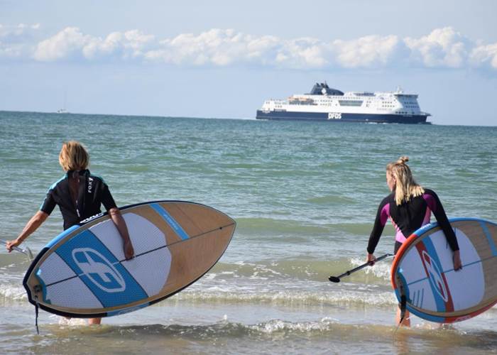 Pratiquez le paddle, le surf ou le kite-surf à Sangatte sur la Côte d'Opale !