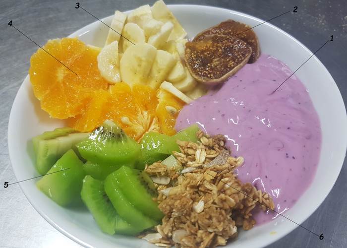 Bowl énergie céréales bio Brunch/Petit Déjeuner Gourmand Le Ranch des Lacs hôtel 87120