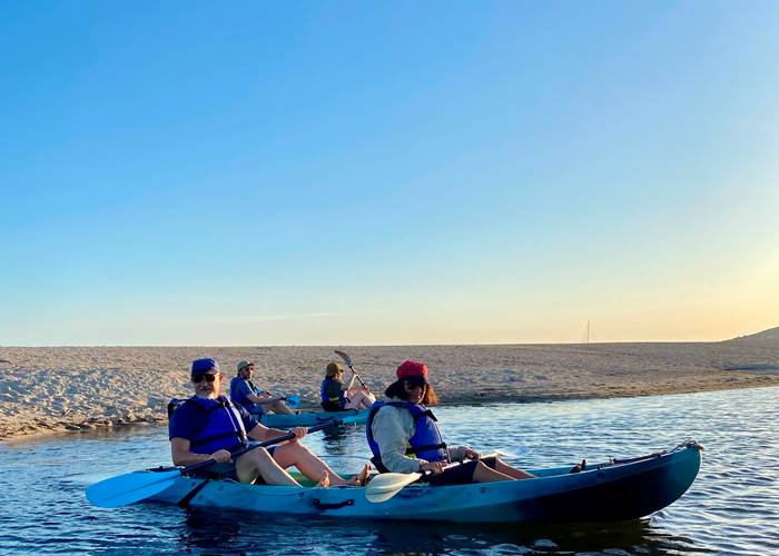 Abbartello kayak paddle Corse dune du Taravo