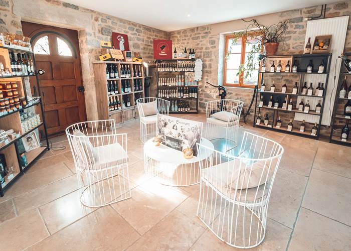 Le caveau de dégustation