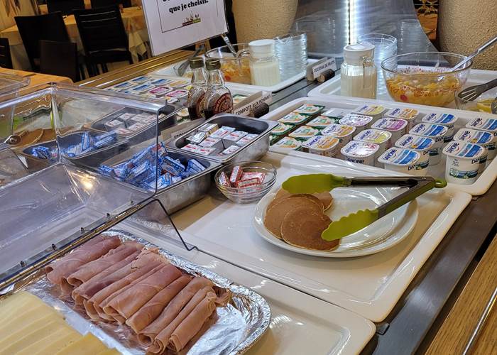 Buffet du petit déjeuner