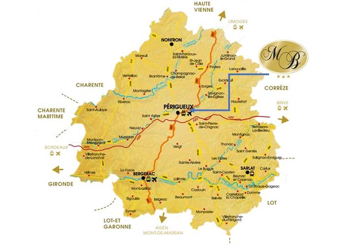 Le Mas des Bories - Boutique Hôtel et Appartements en Dordogne