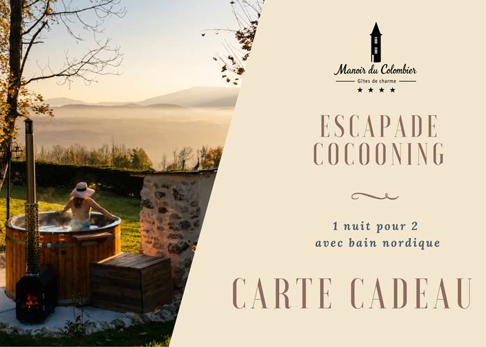 Carte cadeau séjour cocooning dans l’Ain