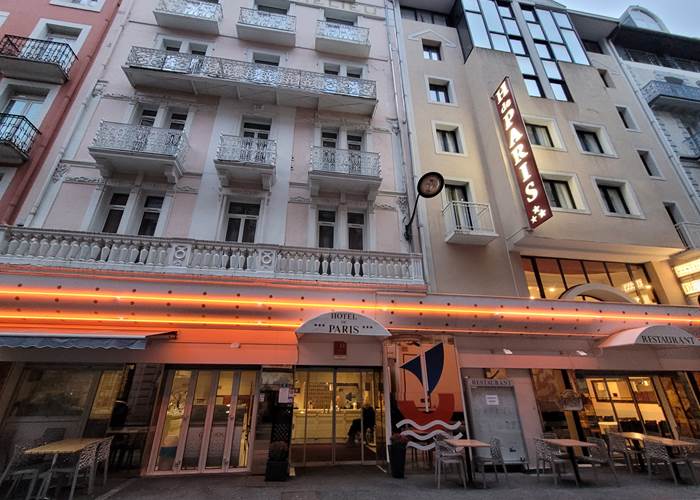Facade de l'hôtel