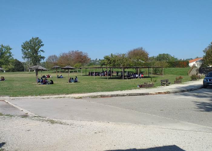 Aire de pique nique sur le théâtre de verdure