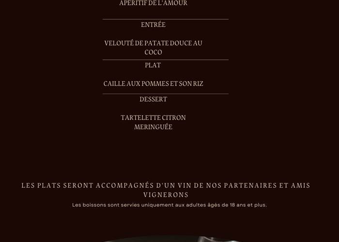 Table d'hôtes du 18 février 2023