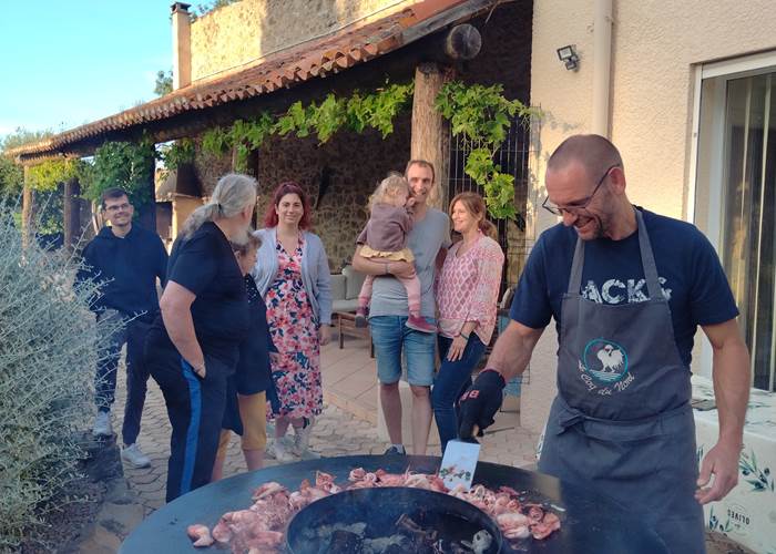 table d'hôtes Le Coq du Nord-Mailhac