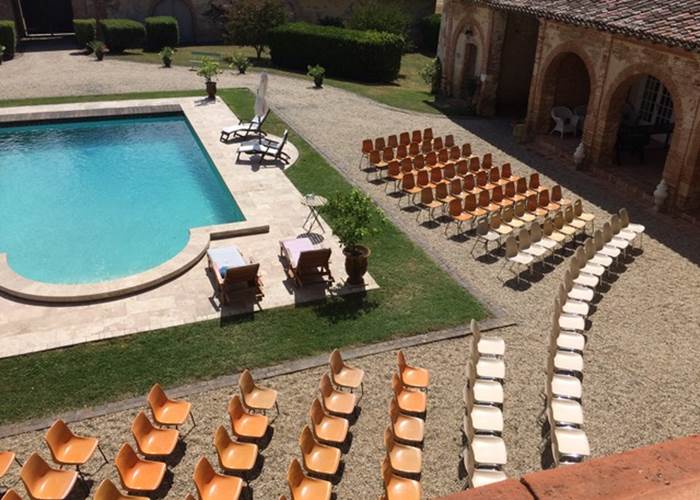 Concert dans la cour du château