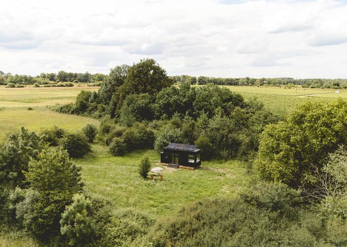 Tiny house à Saint-Aignan, entre prairies et vignes