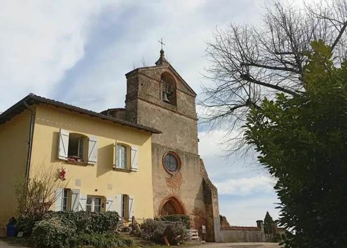 L'église Saint Julien de Vazerac