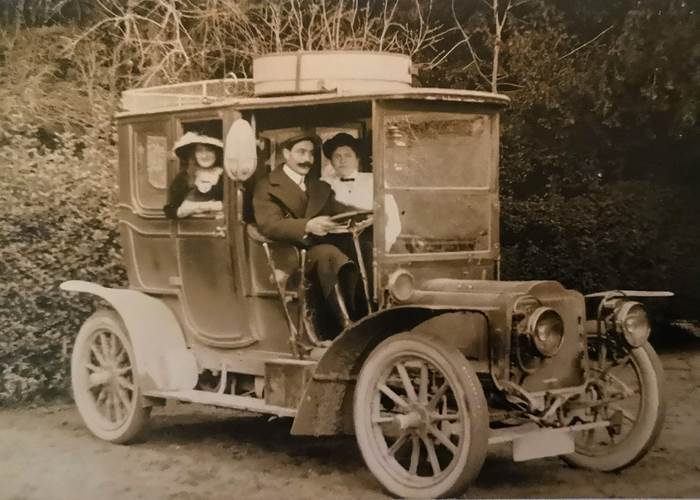1913, une Brazier (La "Mercedes" de l'époque)
