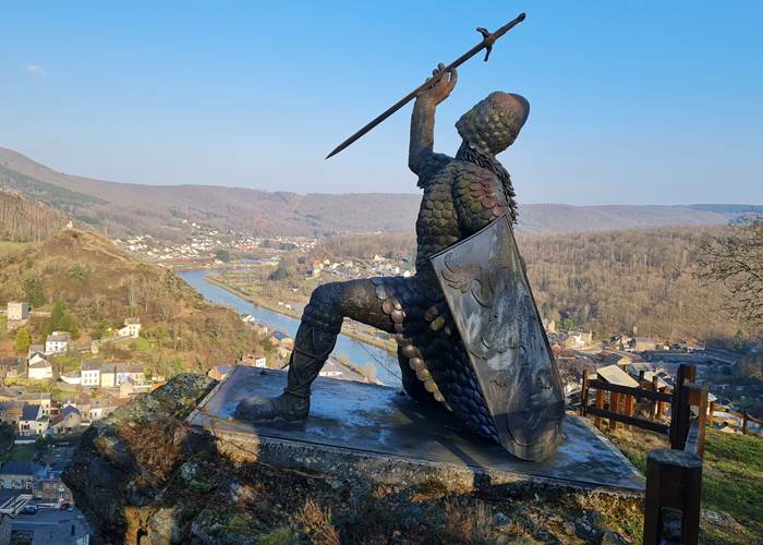 Rocher de l'Ermitage et Chevalier Dardennor