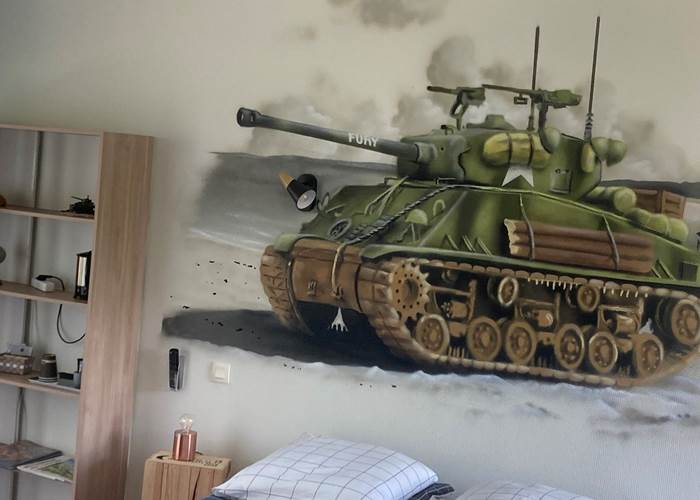 Grapheur décoration ww2 idéalement situé petit déjeuner