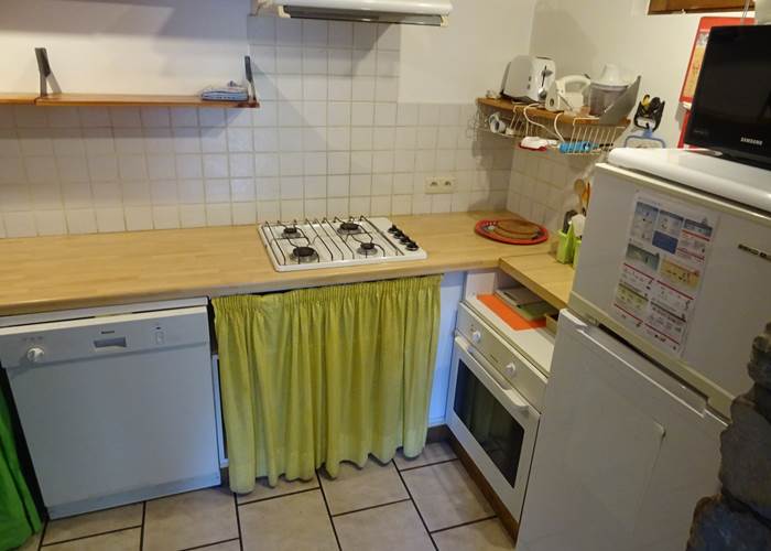 Cuisine équipée du Gîte 2