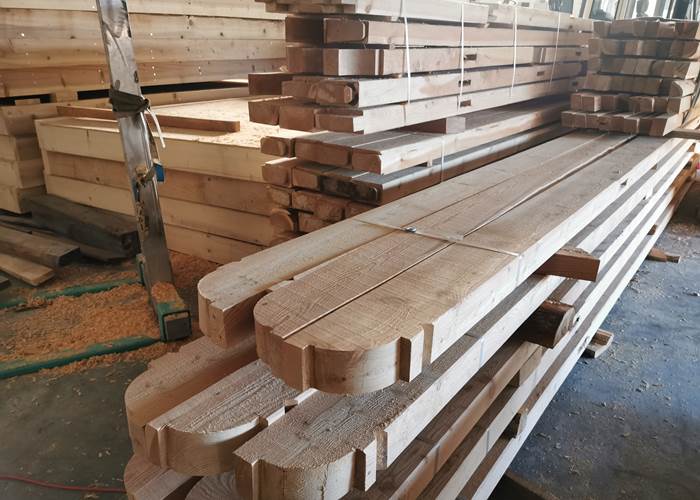 charpentes préparées en ateliers pas DSL