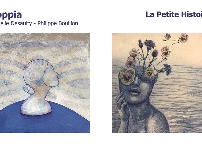 Exposition Coppia Philippe Bouillon et Isabelle Desaulty - 15 novembre