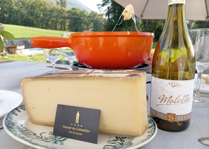 Fondue savoyarde : Partagez un moment convivial avec notre fondue savoyarde : Séjour 4 étoiles – Détente et gastronomie en Auvergne-Rhône-Alpes