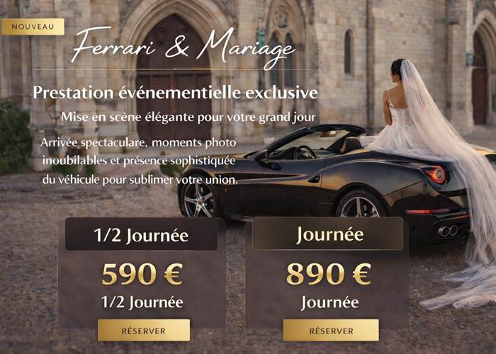 Mariage Charles Ashton Prestige Drive