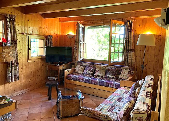 Coin salon appartement 8 Personnes